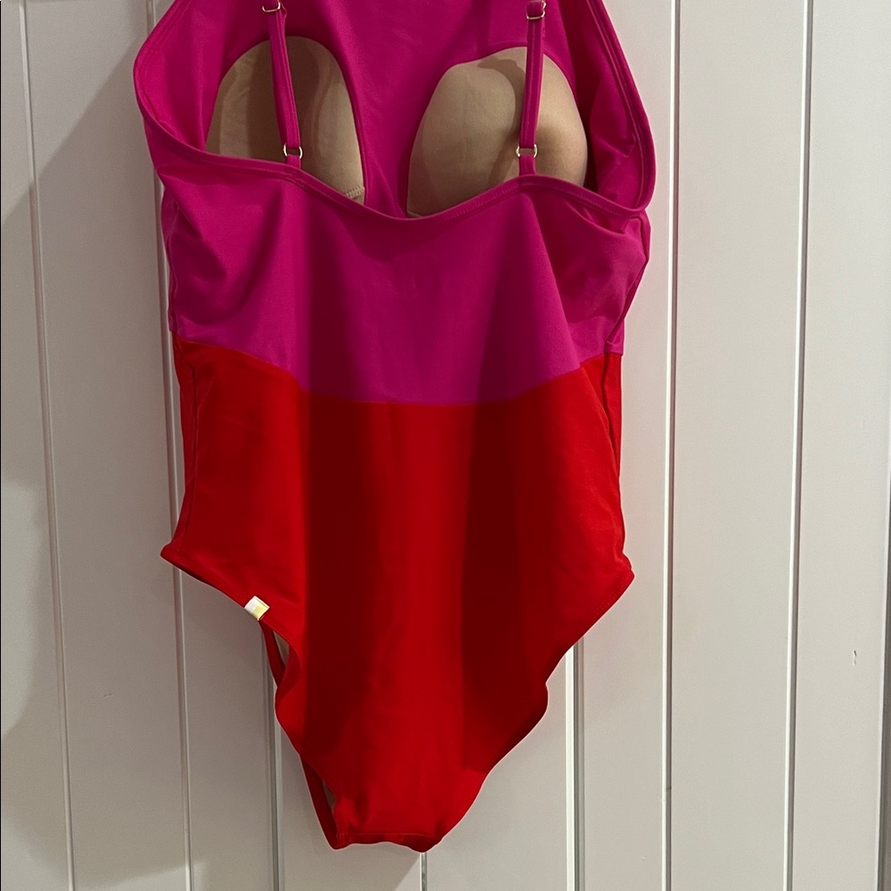 Summersalt Vibrant Pink and Red Swimsuit - Picture 8 of 9
